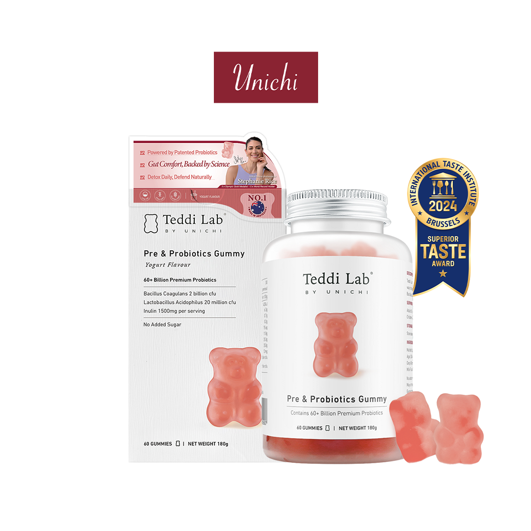 Unichi Teddi Lab Pre & Probiotics Gummy (180g)