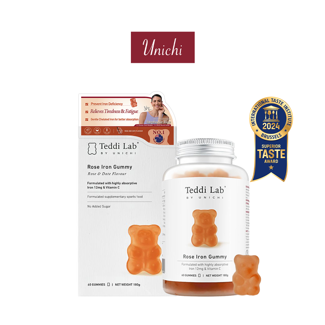 Unichi Teddi Lab Rose Iron Gummy