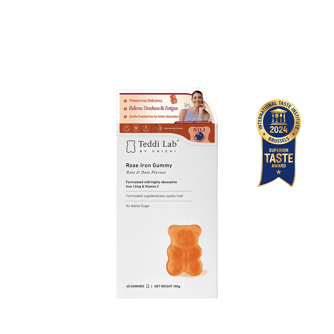 Unichi Teddi Lab Rose Iron Gummy
