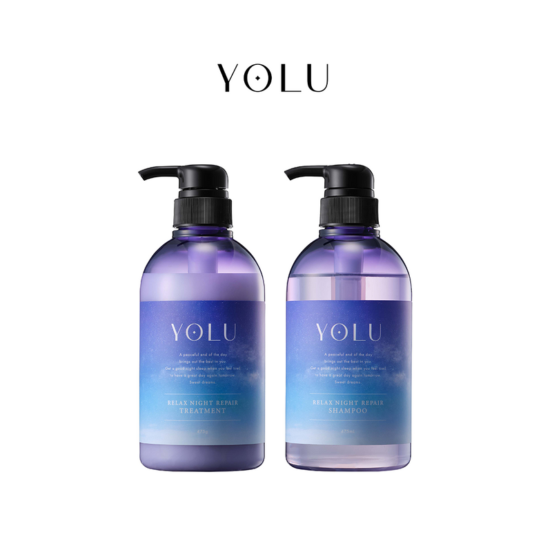 [BUNDLE] YOLU Relax Night Repair Shampoo + Treatment