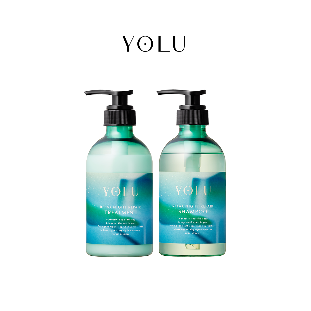 [Bundle] YOLU Mocktail Relax Night Repair Shampoo + Treatment