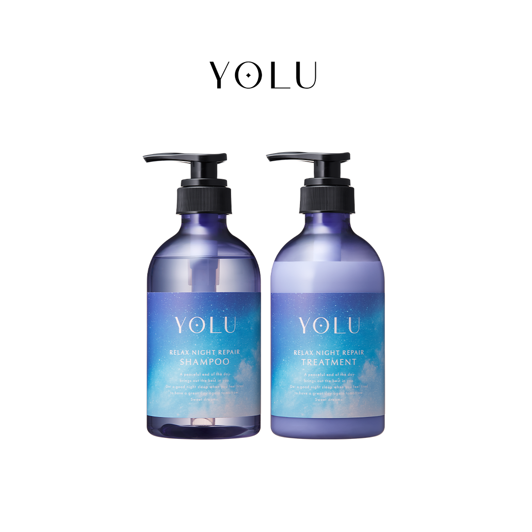 [BUNDLE] YOLU Relax Night Repair Shampoo + Treatment (Renewal Version)