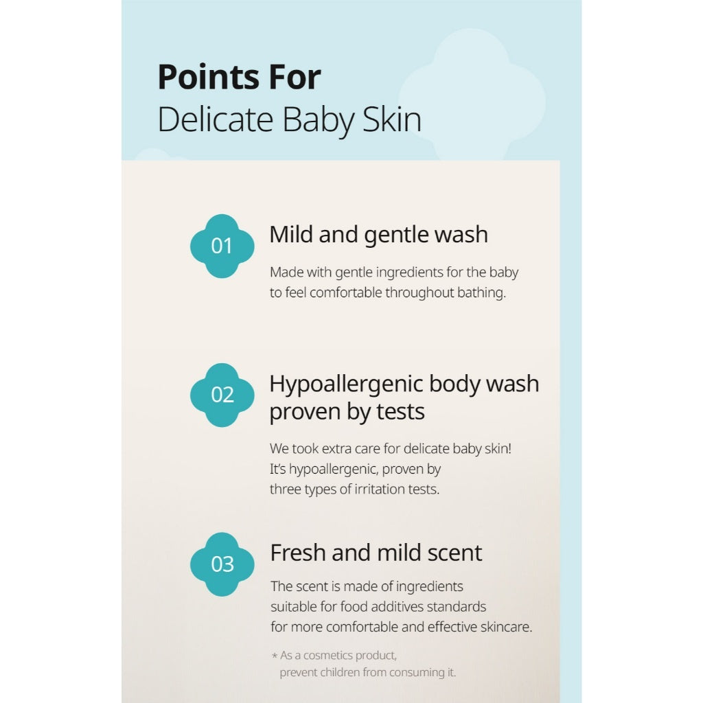 GOONGBE Baby Shampoo & Bath - Renewal Version (350ml)