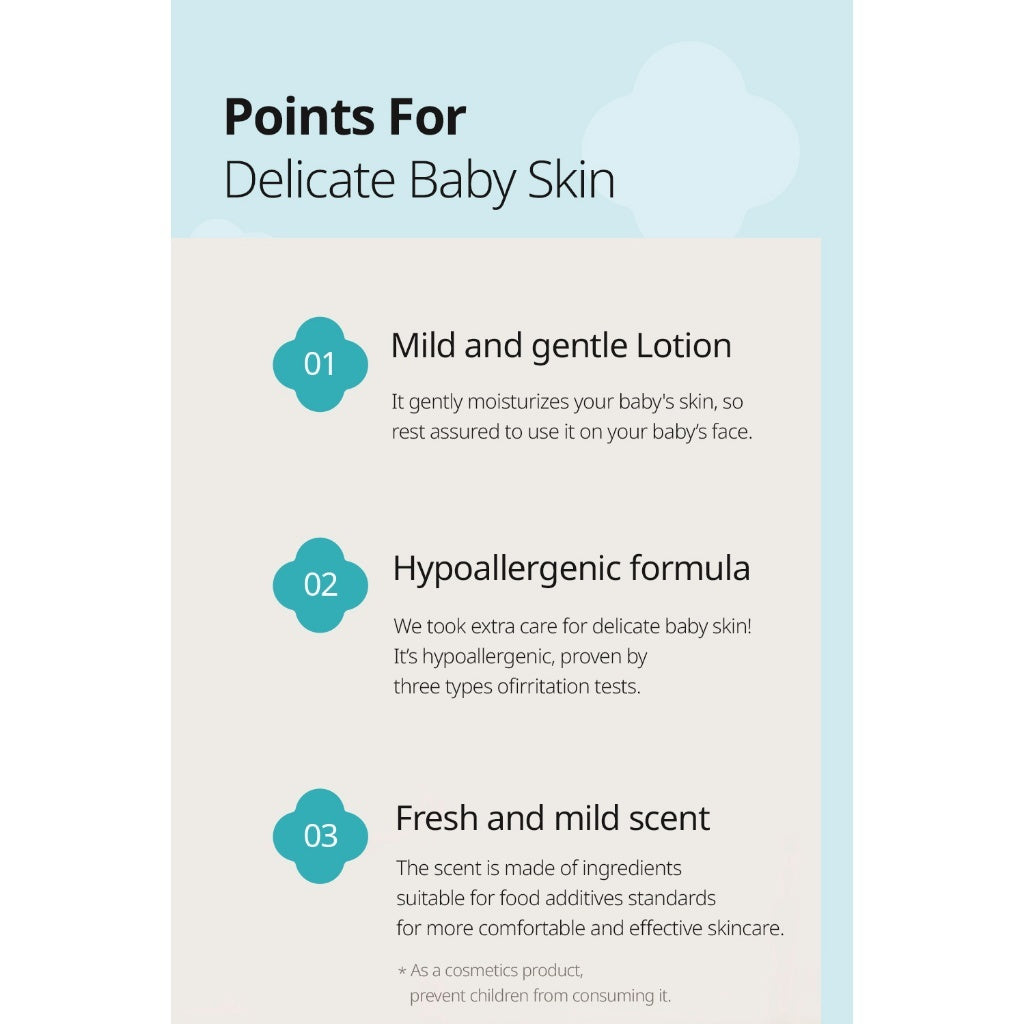 GOONGBE Baby Moisture Lotion - Renewal Version (350ml)