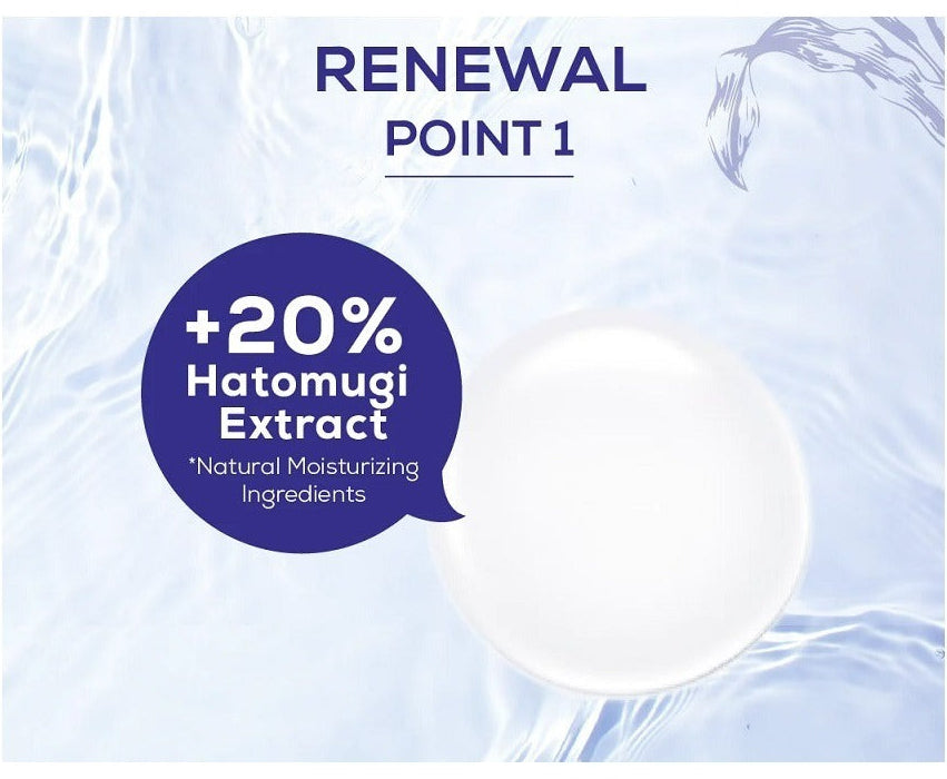 [BUNDLE] NATURIE Hatomugi Skin Conditioner Lotion (500ml) + Hatomugi Gel (180g)