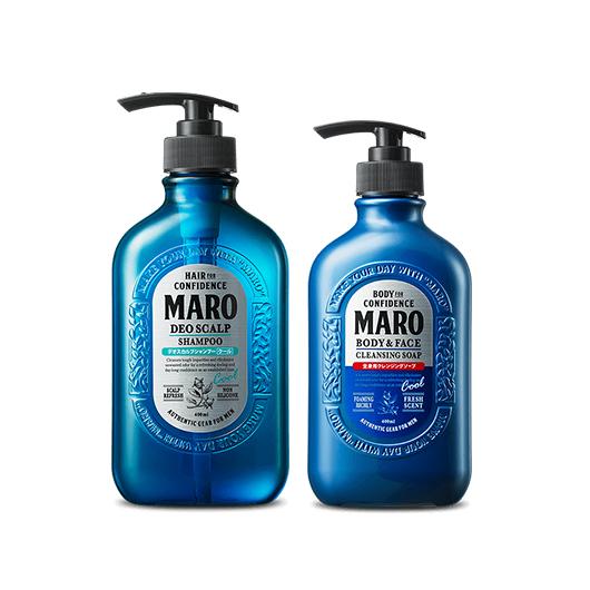 [BUNDLE] MARO HAIR SHAMPOO + MARO BODY & FACE CLEANSING SOAP - Tokyoninki