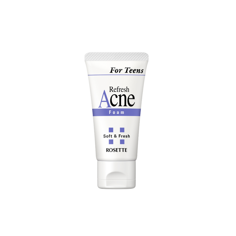 ROSETTE Acne Refresh Foam Face Wash (30g / 120g)