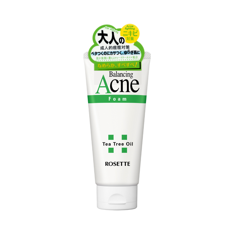 ROSETTE Acne Balancing Foam Face Wash (30g / 120g)