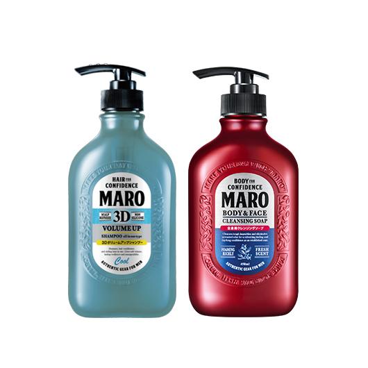 [BUNDLE] MARO HAIR SHAMPOO + MARO BODY & FACE CLEANSING SOAP - Tokyoninki