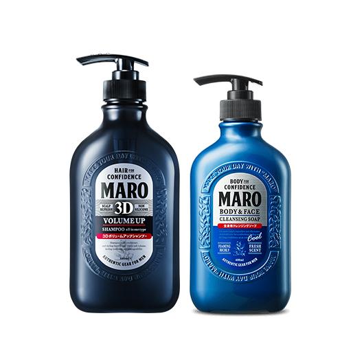 [BUNDLE] MARO HAIR SHAMPOO + MARO BODY & FACE CLEANSING SOAP - Tokyoninki