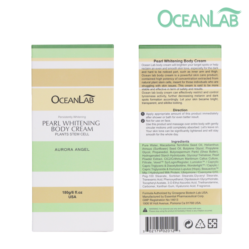 OCEANLAB Pearl Whitening Body Cream (180g)