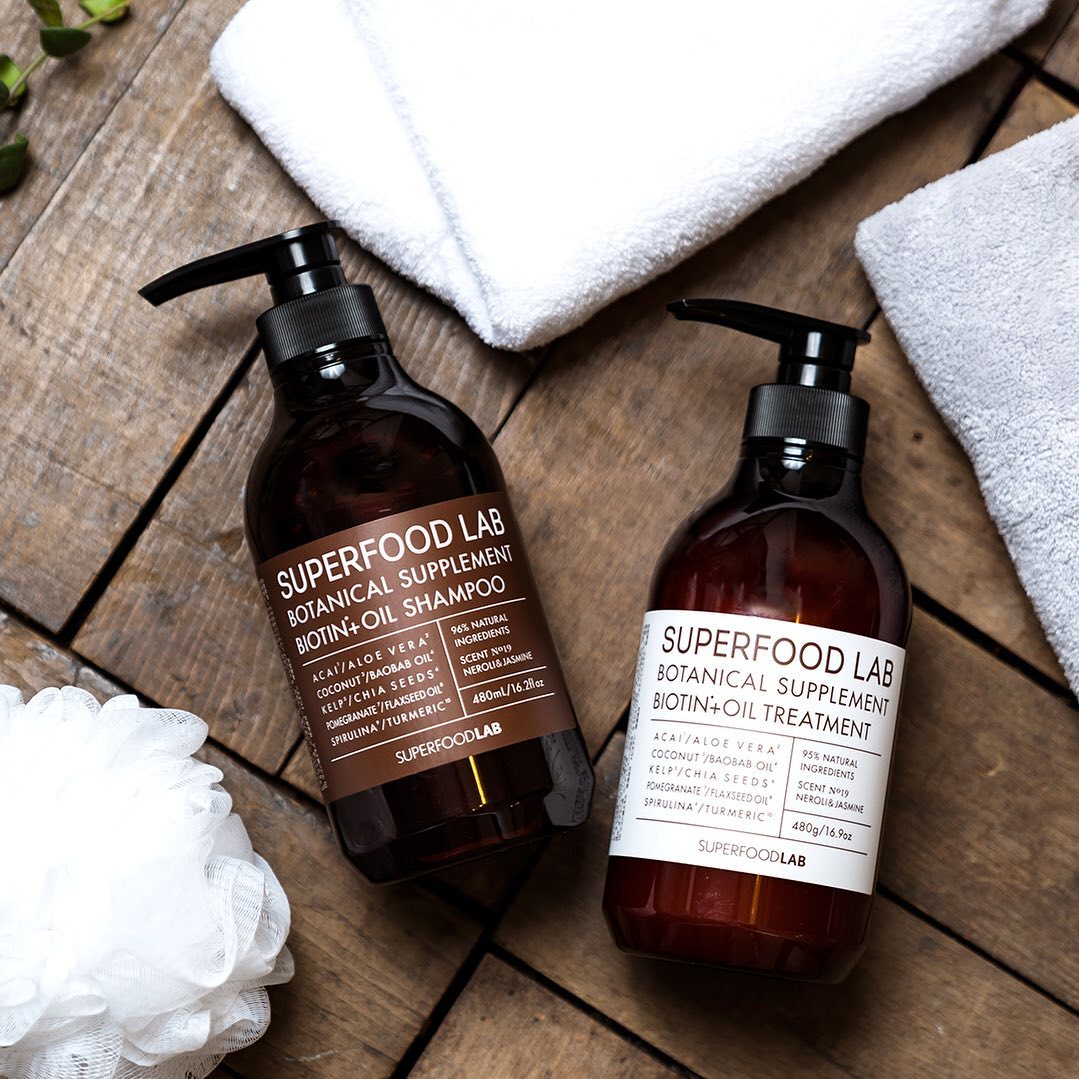 SUPERFOOD LAB Biotin + Oil Treatment (480ml)