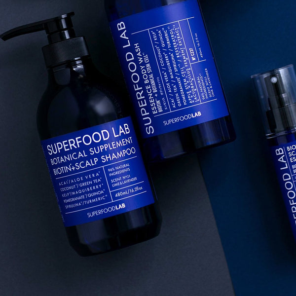 SUPERFOOD LAB Biotin + Scalp Shampoo (480g)