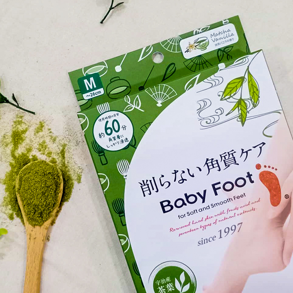 BABY FOOT Matcha 60mins (M Size) *Exp 11/2025